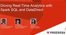 Driving Real-Time Analytics with Spark SQL and DataDirect
