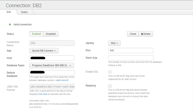 The configuration that I have done for your reference