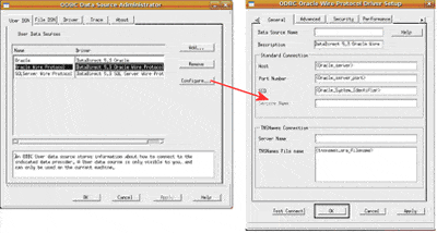 oracle odbc driver configuration linux