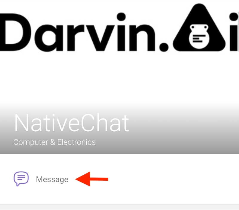 Viber NativeChat Channel