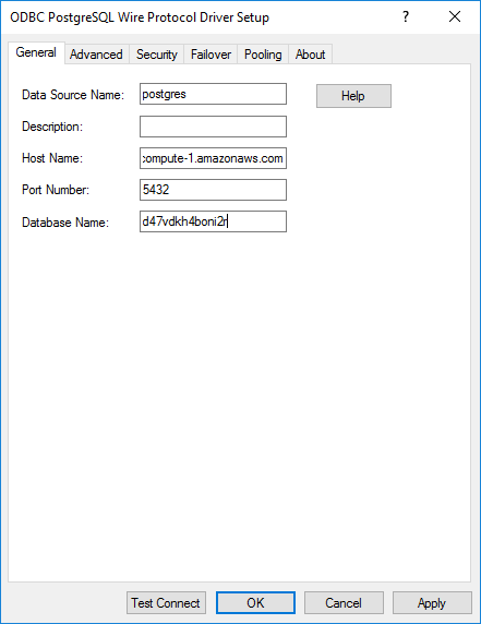 Wire Protocol Driver Setup