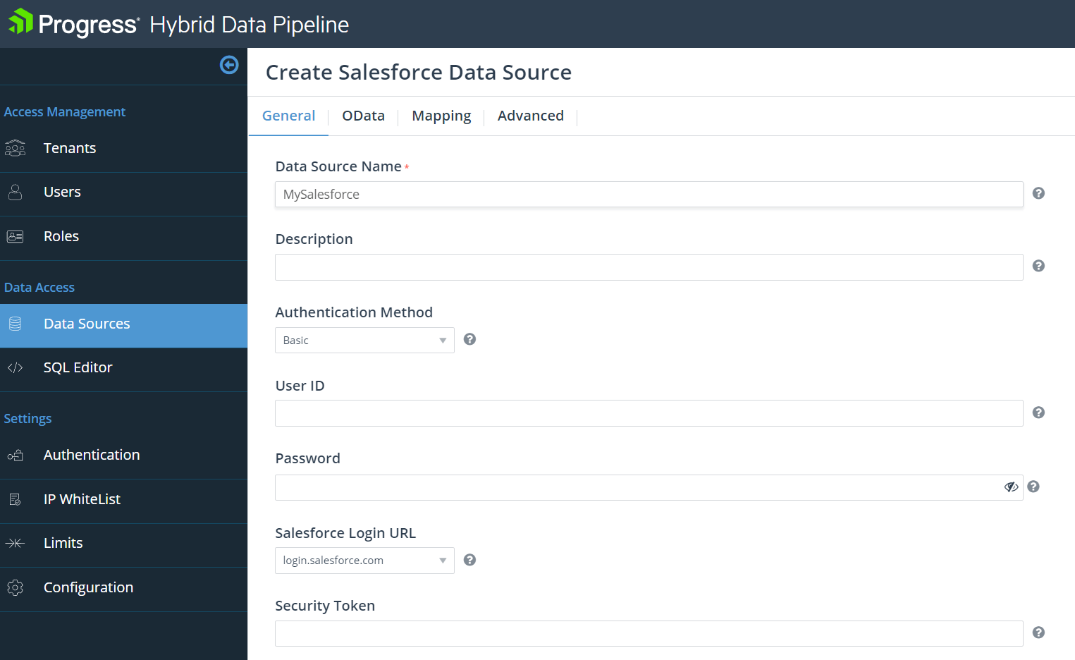 DataSourcesPage