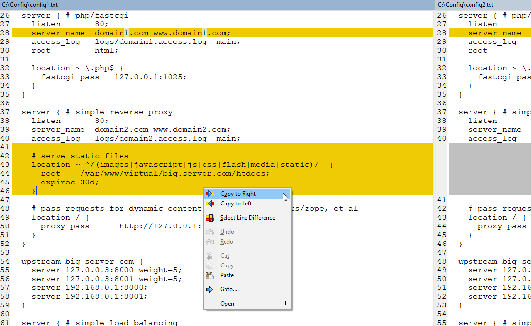 How To Use WinMerge To Compare Files