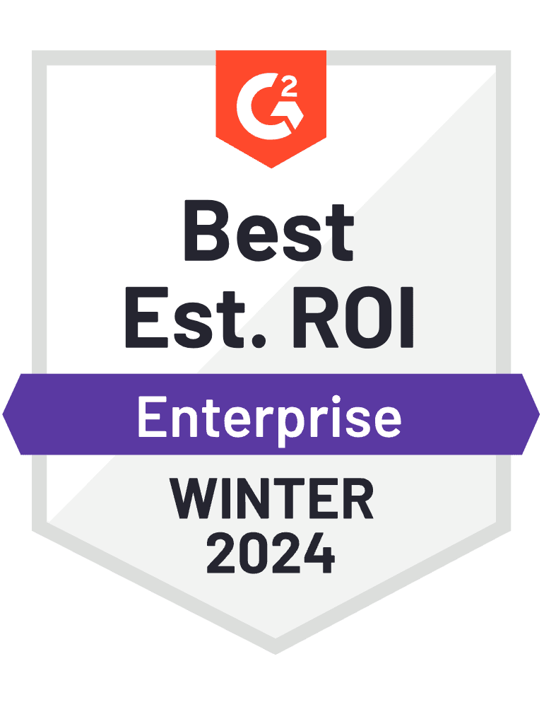 Best Est. ROI Enterprise Winter 2024
