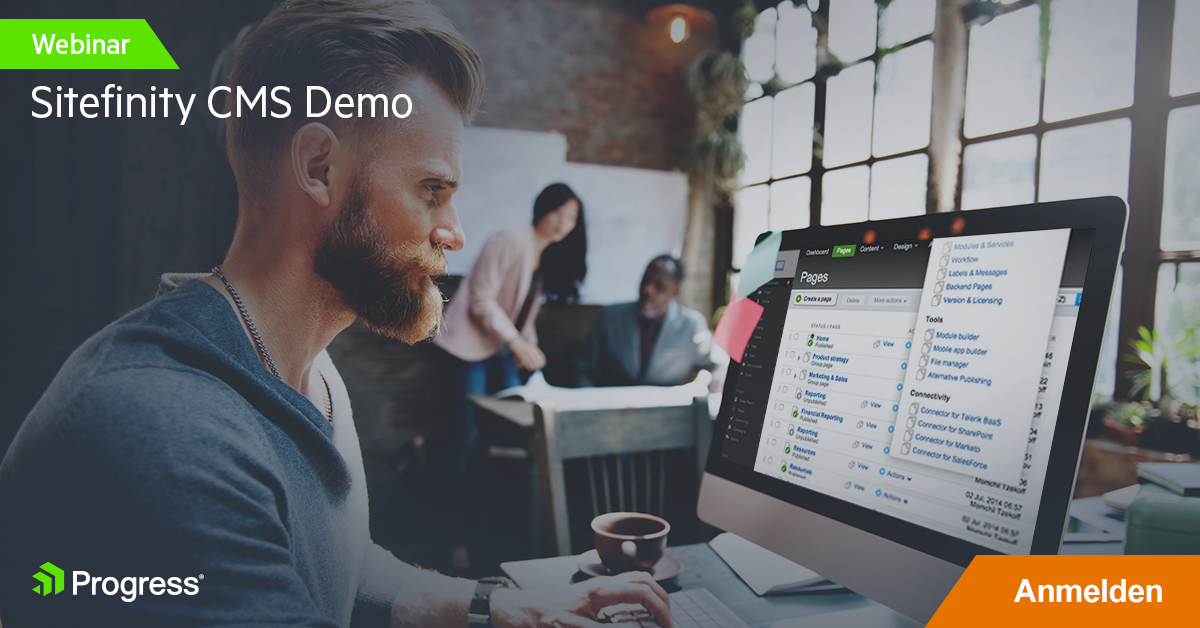 Webinar - Sitefinity Content Management