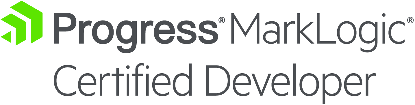Progress MarkLogic Certified Developer Logo