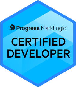 Progress MarkLogic Certified Developer Logo