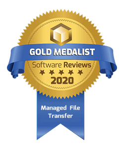 gold medalist software reviews 2020 managed file transfer badge