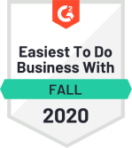 easiest to do business with fall 2020 g2 badge