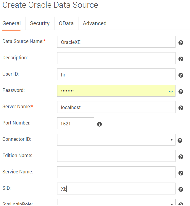 HDPOracleDataSource