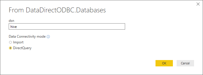 dsn config power bi dsn config power bi