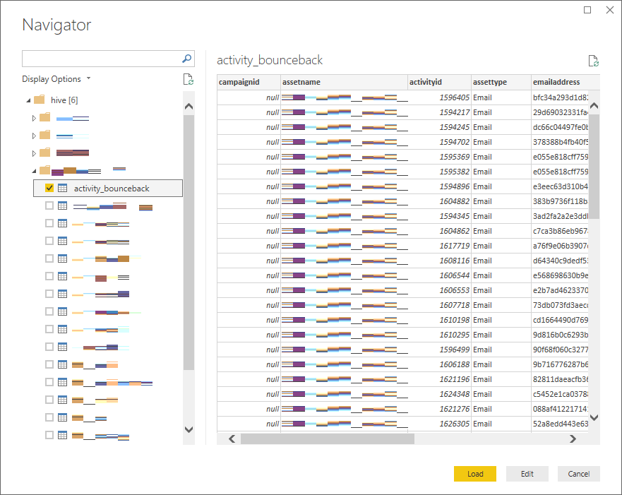 preview data preview data