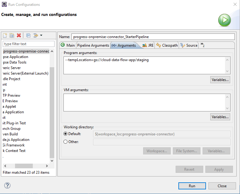 Google Cloud Data Flow