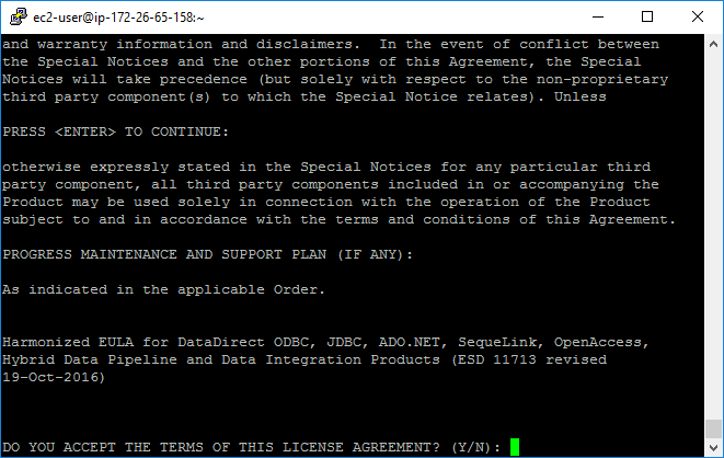 Hybrid Data Pipeline EULA Hybrid Data Pipeline EULA