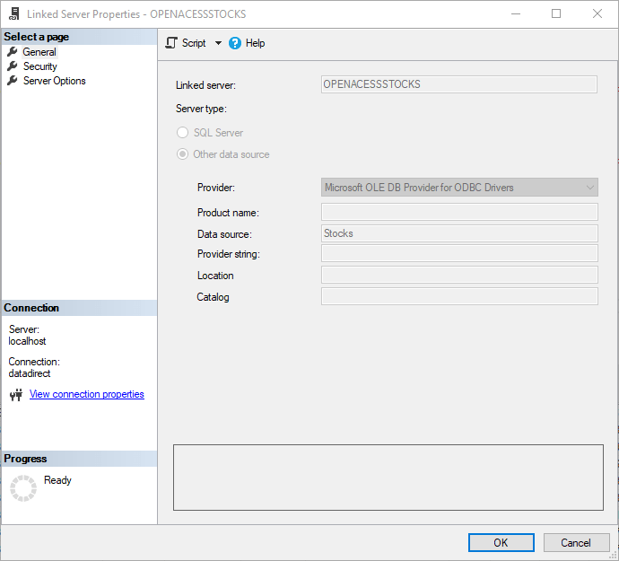 OpenAccess Linked Server REST