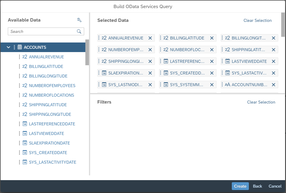 select columns, apply filters select columns, apply filters