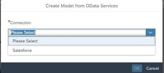 Select Salesforce Odata service Select Salesforce Odata service