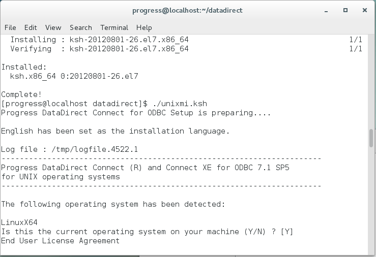 this extension requires the odbc driver 11 for sql server