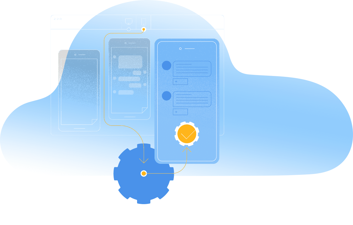 Kinvey floating graphic