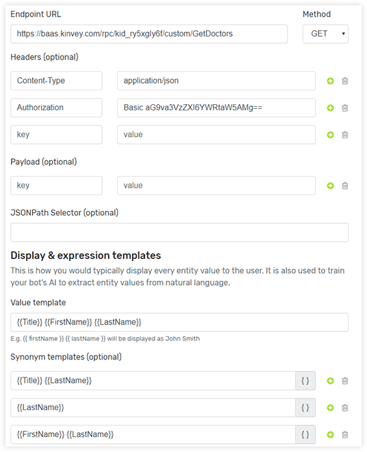 NLP Dynamic training