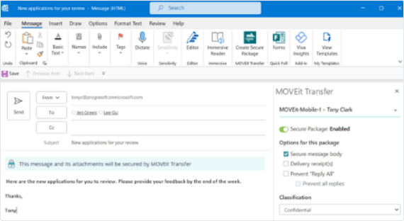 moveit add-in for microsoft outlook