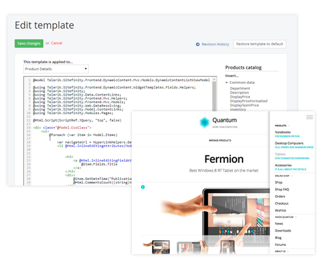 content-presentation-framework