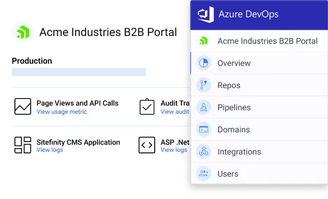 sitefinity platform mobile illustration