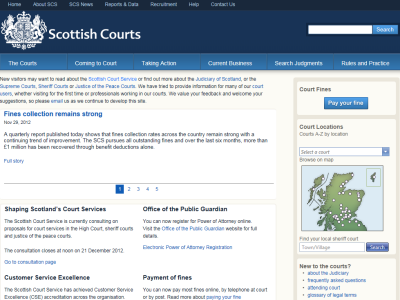 Scottish Courts