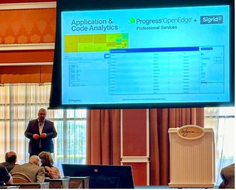 John Ainsworth announces SIG and Progress OpenEdge Partnership John Ainsworth announces SIG and Progress OpenEdge Partnership