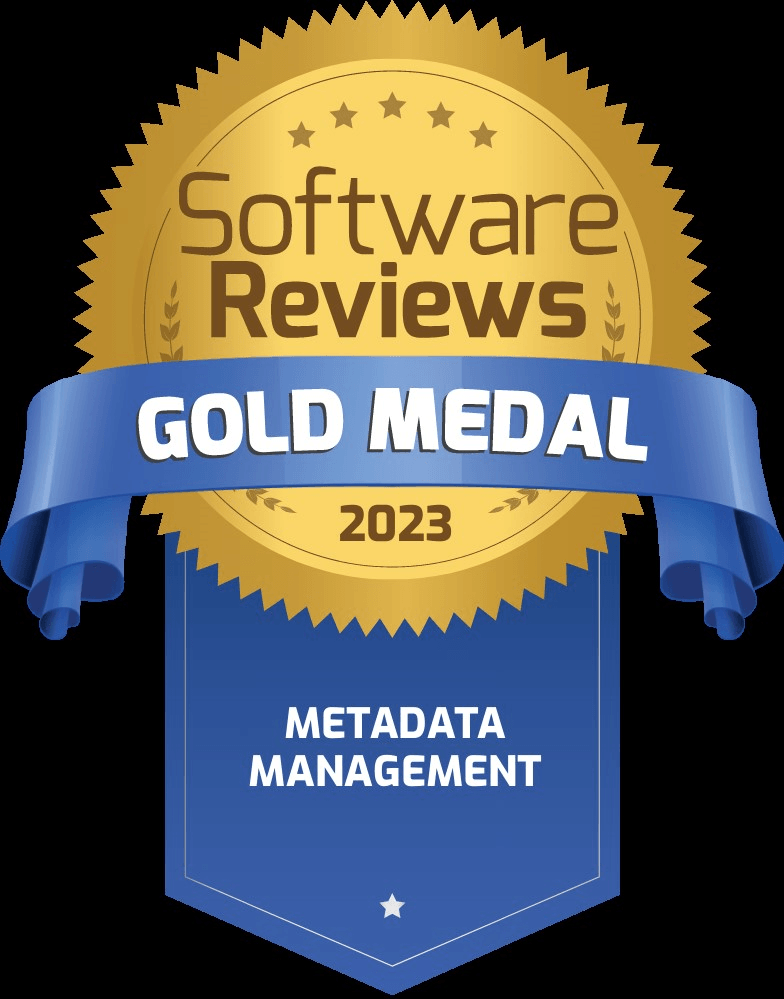 Software Reviews 2023 Metadata management gold medal