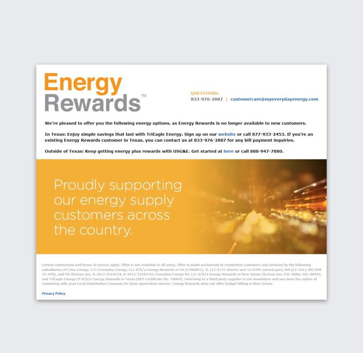 Comcast Energy Rewards