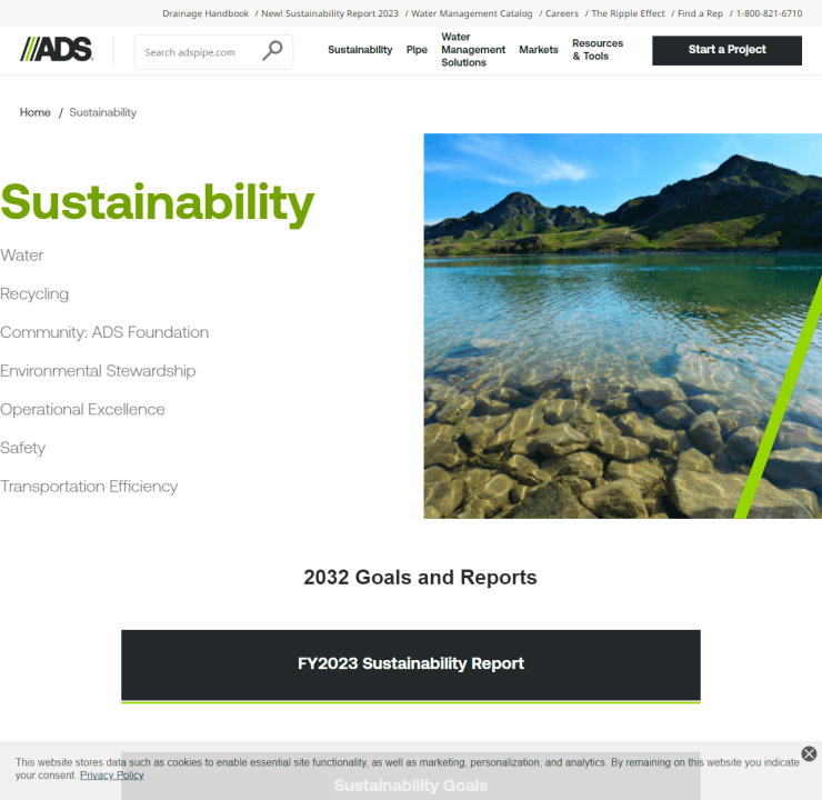 ADS Sustainability