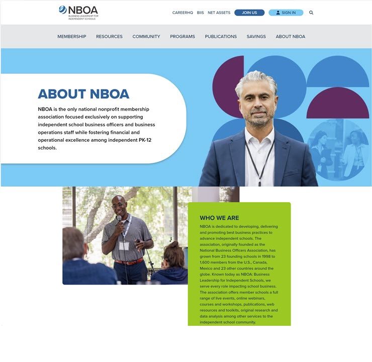 NBOA: Business Leadership for Independent Schools