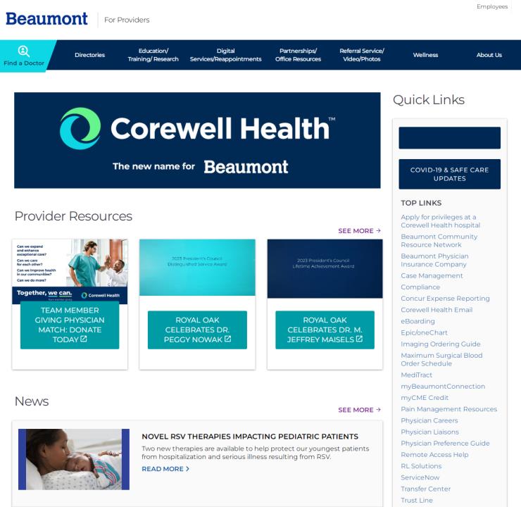 Corewell Health Providers