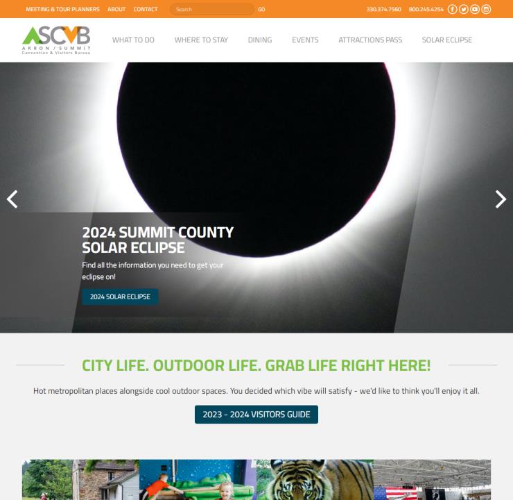 The Akron/Summit Convention & Visitors Bureau